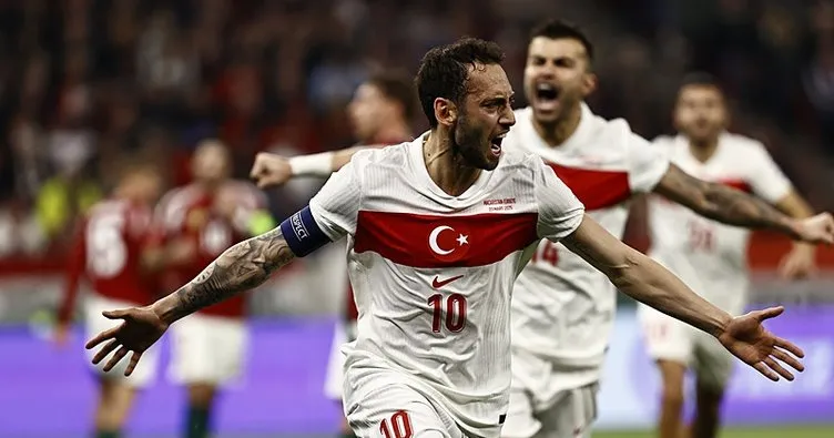 Budapeşte'de tarihi galibiyet! A Milli Takım, Macaristan'ı mağlup ederek Uluslar A Ligi'ne yükseldi